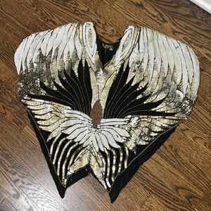 Beautiful sequin butterfly top!